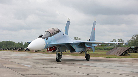 Batch of Su-30SM2 aircraft arrives in Belarus