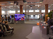 Belarus President Aleksandr Lukashenko visits the Hi-Tech Park (2019)