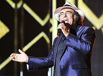 Italian singer Al Bano in the Summer Amphitheatre (2013)