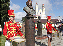 A park of the distinguished natives of Glubokoye was inaugurated as part of the celebrations of the Belarusian Written Language Day