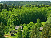 A bird's eye view of Belovezhskaya Pushcha